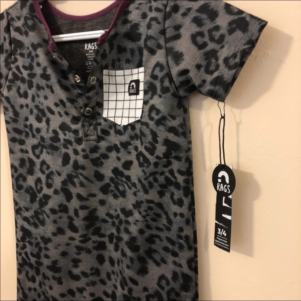 Leopard Rags 3/4T - Picture 2 of 4